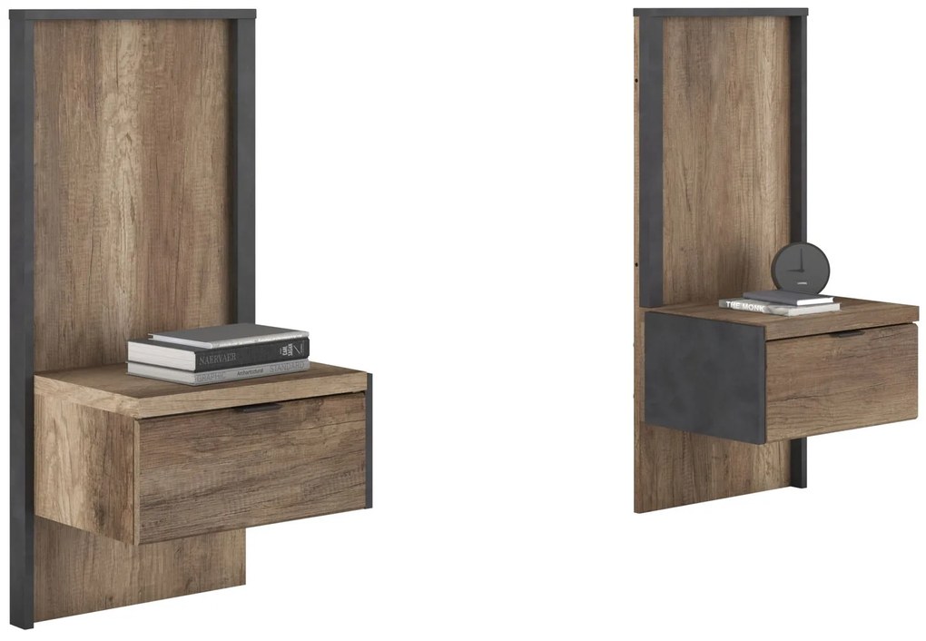 Комплект от 2 нощни шкафчета Canada