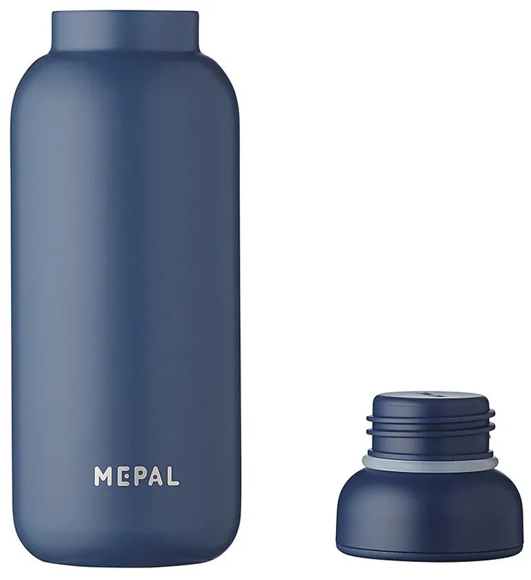 Тъмносиня бутилка от неръждаема стомана 350 ml Nordic denim – Mepal
