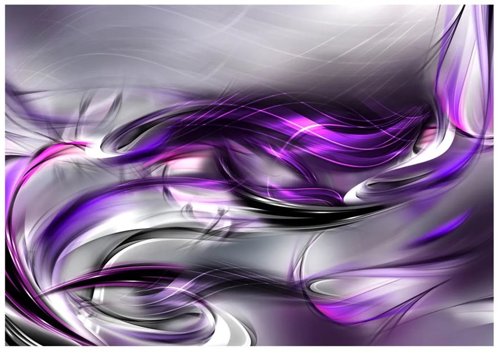 тапети - Purple Swirls 100x70