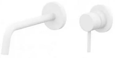 Paffoni - Вграден смесител за мивка LIGHT, матово бял