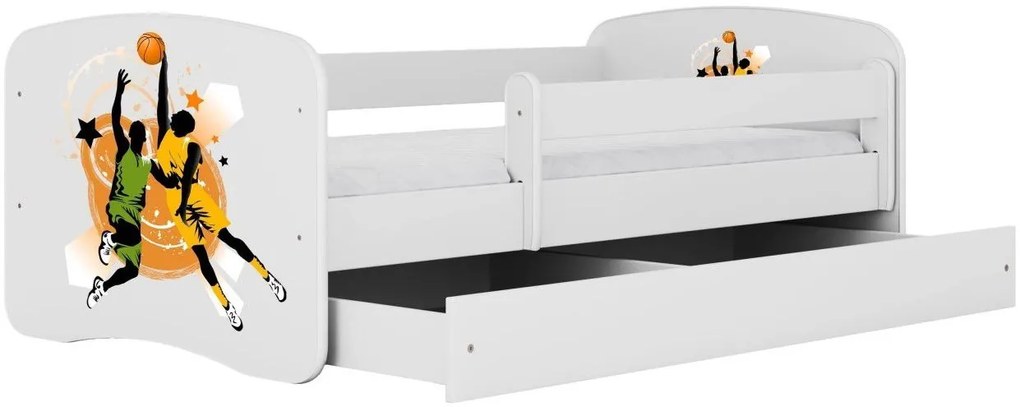 Детско легло Babydreams Cartoon-Leuko-180 x 80-Basketball
