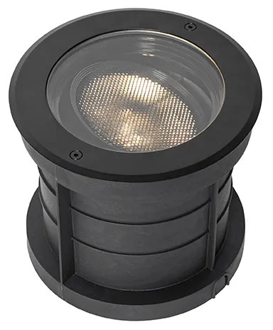 Външни наземни прожектори черни AR111 регулируеми IP65 - Delux Honey