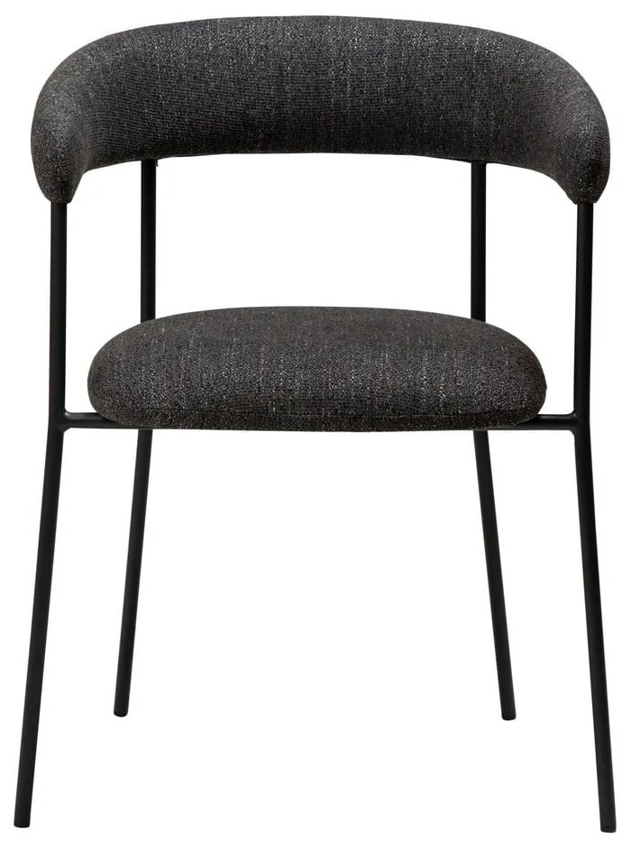 Антрацитен стол Plenti – DAN-FORM Denmark