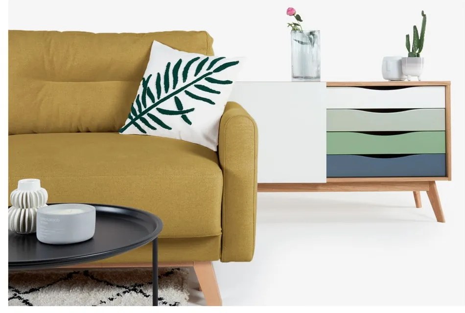 Жълт диван Pop - Bonami Selection