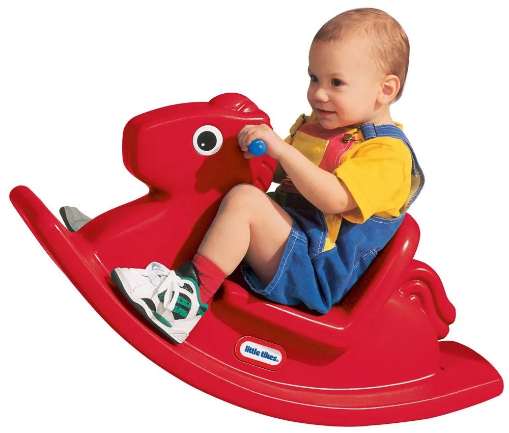 Люлеещ се кон Little Tikes, червен
