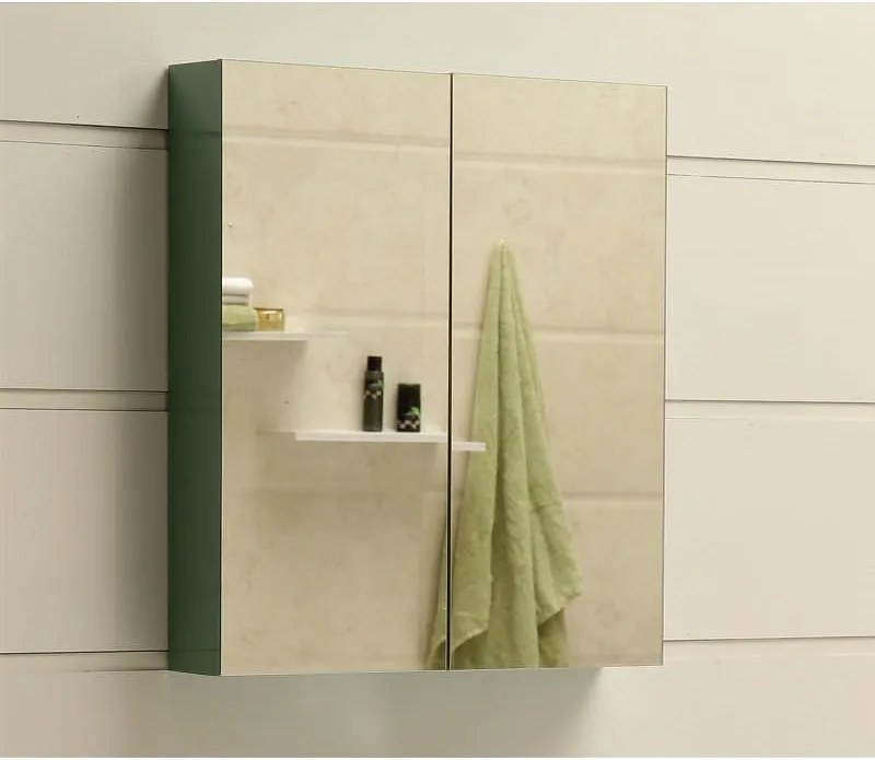 Огледален PVC шкаф ICMC 6070 GREEN