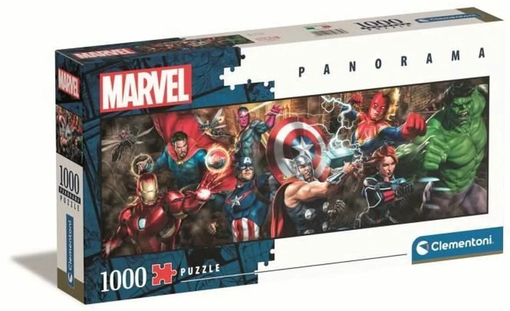 Пъзел Clementoni Pannorama Marvel 1000 Части