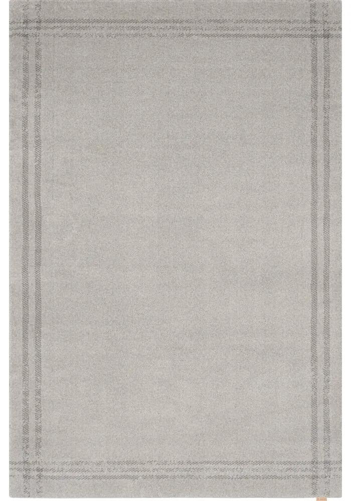 Кремав вълнен килим 200x300 cm Calisia M Grid Rim – Agnella