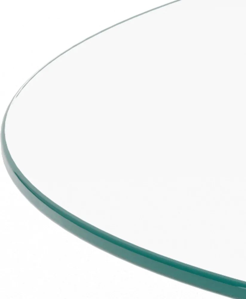 Стъклена кръгла масичка за кафе ø 80 cm Samos – Actona