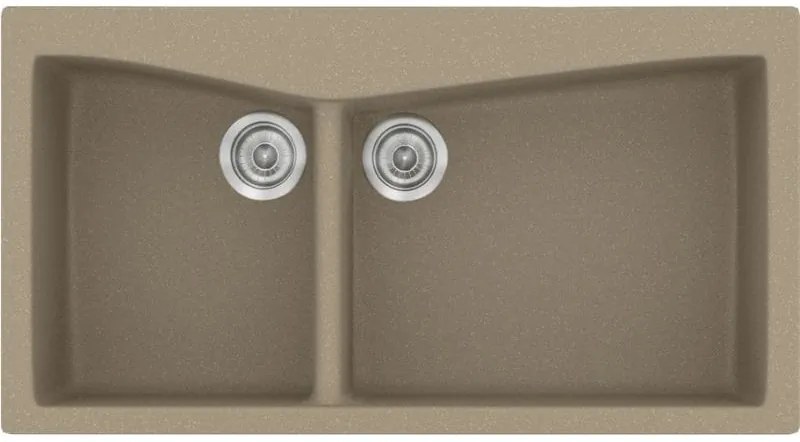 Мивка Sanitec 326-Granite Taupe