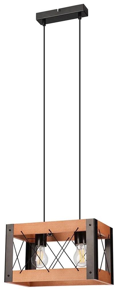 Тип крушка: 2xE27/max 60W Лампа за таван 03485