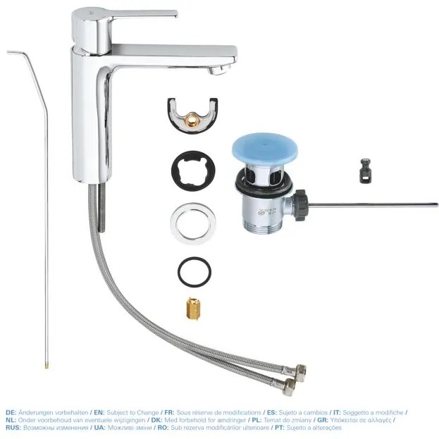 Кран за маса за мивка Grohe Lineare New-сребърен гланц