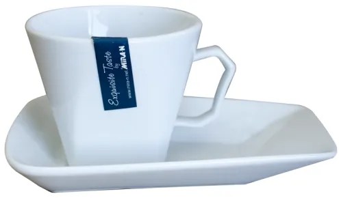 Порцеланова чаша с чинийка DY0840 70ml.