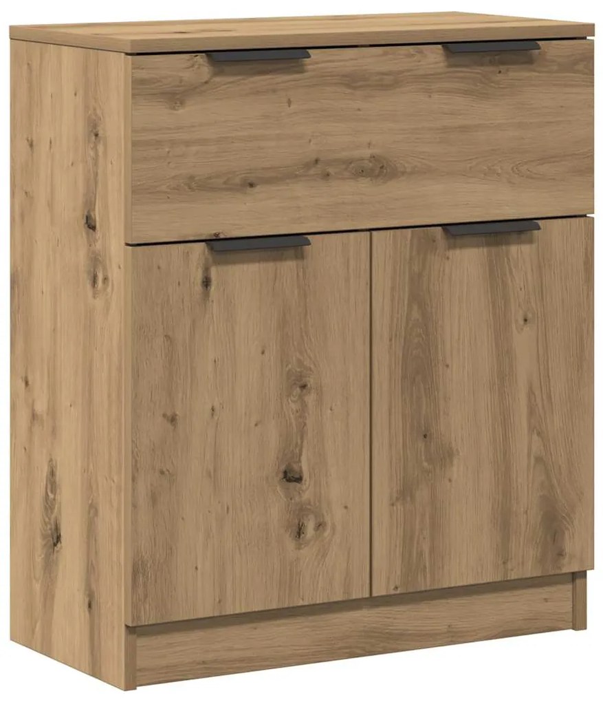 856839 vidaXL Сайдборд, дъб артизан, 60x30x70 см, инженерно дърво