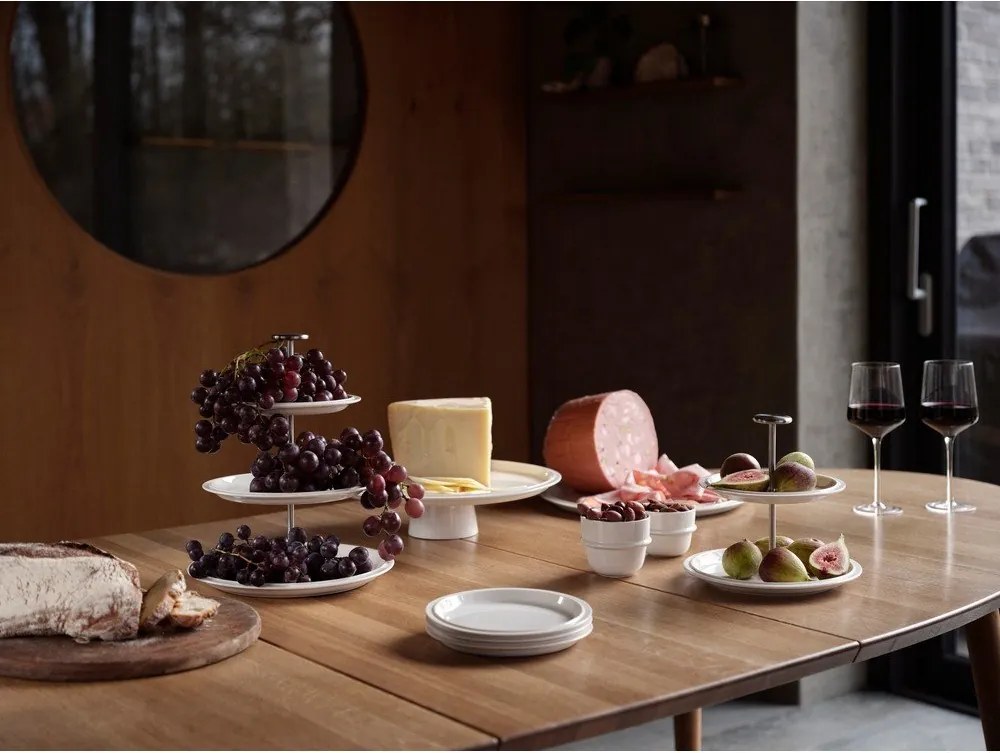 Порцеланов поднос за торта Eau – Zone