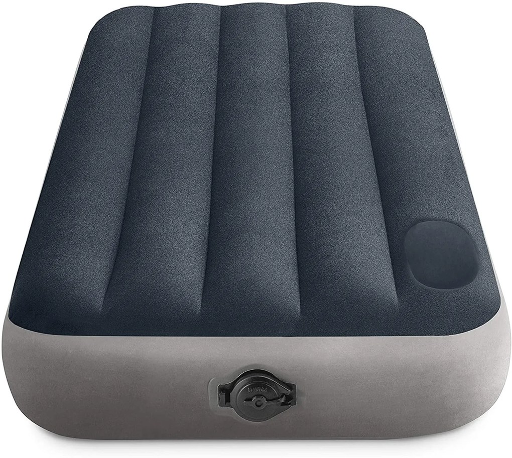 Intex - Надуваем дюшек Dura-Beam Single-High 99х191х25см 64781