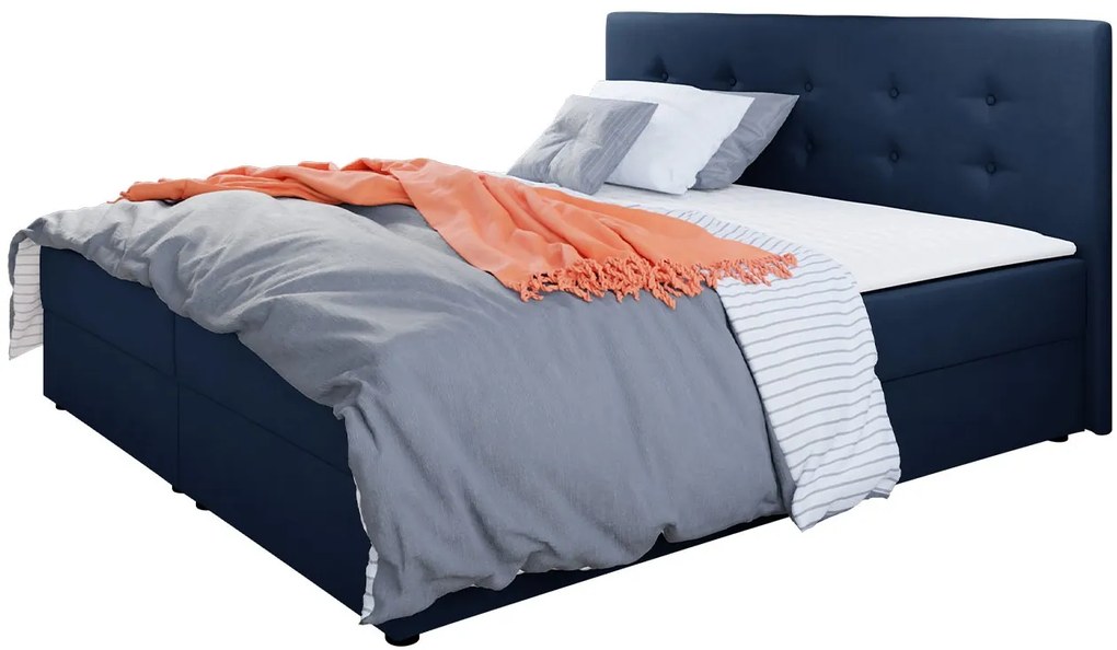 Тапицирано легло Fado I with mattress and topper-Mple-140 x 200