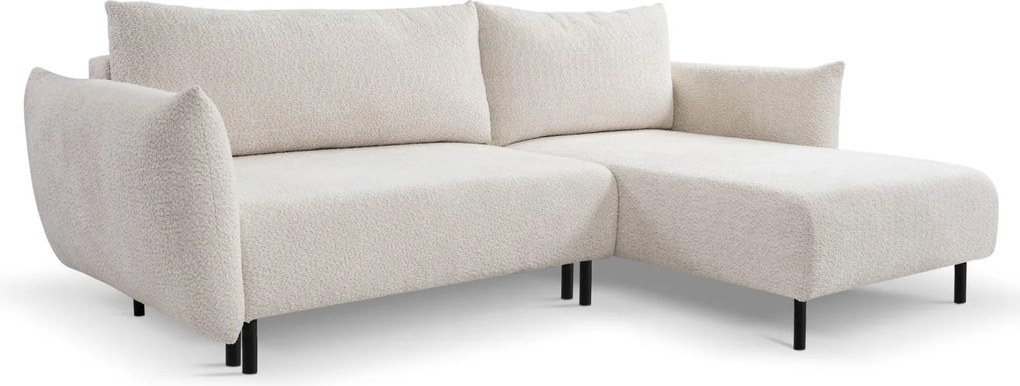 Ъглов диван Laurie-Крем