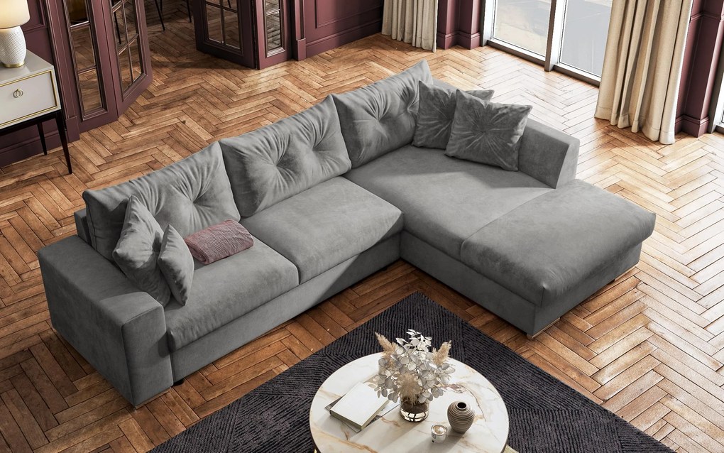 Разтегателен ъглов диван Рим