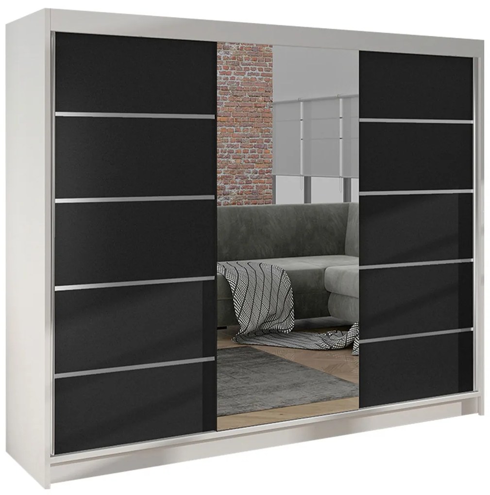 Гардероб Derby VI плъзгащ се-Leuko-Mauro