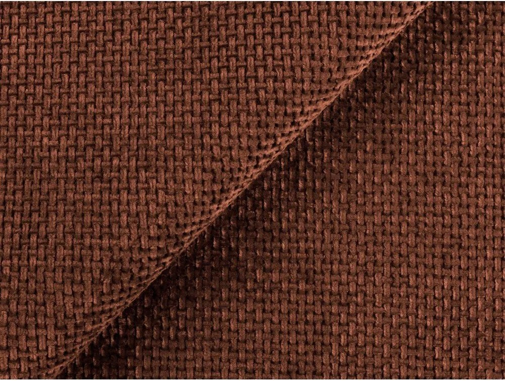 Теракотен шенилов сгъваем/с място за съхранение ъглов диван (ляв ъгъл/L форма) Kona – Makamii