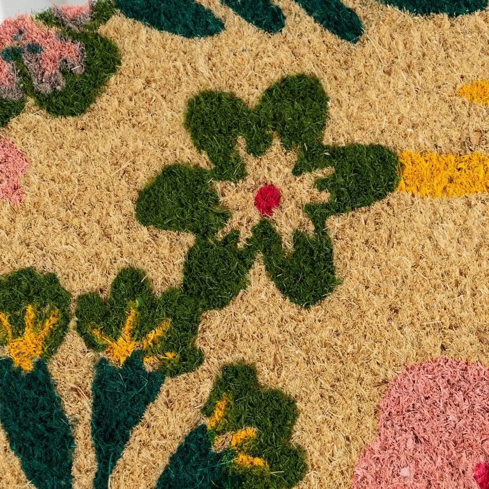 Изтривалка от кокосови влакна 40x60 cm Flora – Casa Selección