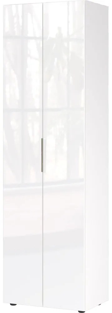Бял гардероб 59x197 cm Genova – Germania