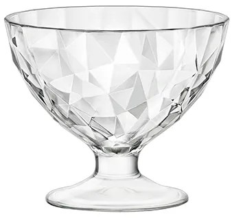 Стъклена купичка за десерти на столче 220мл- DIAMONT - JUNIOR - Bormioli Rocco