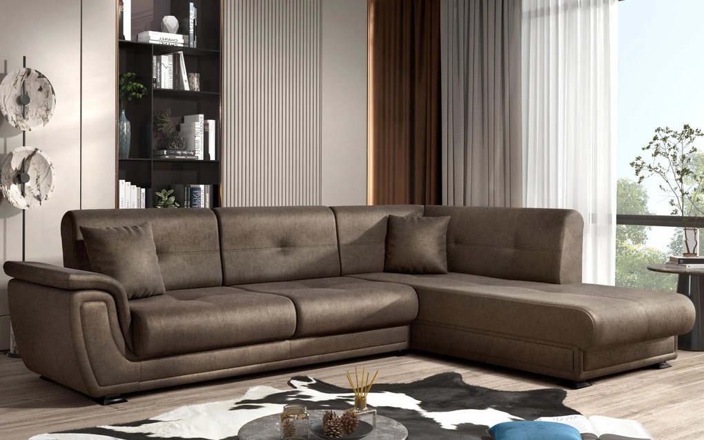 Разтегателен ъглов диван + клик-клак механизъм Принцес II