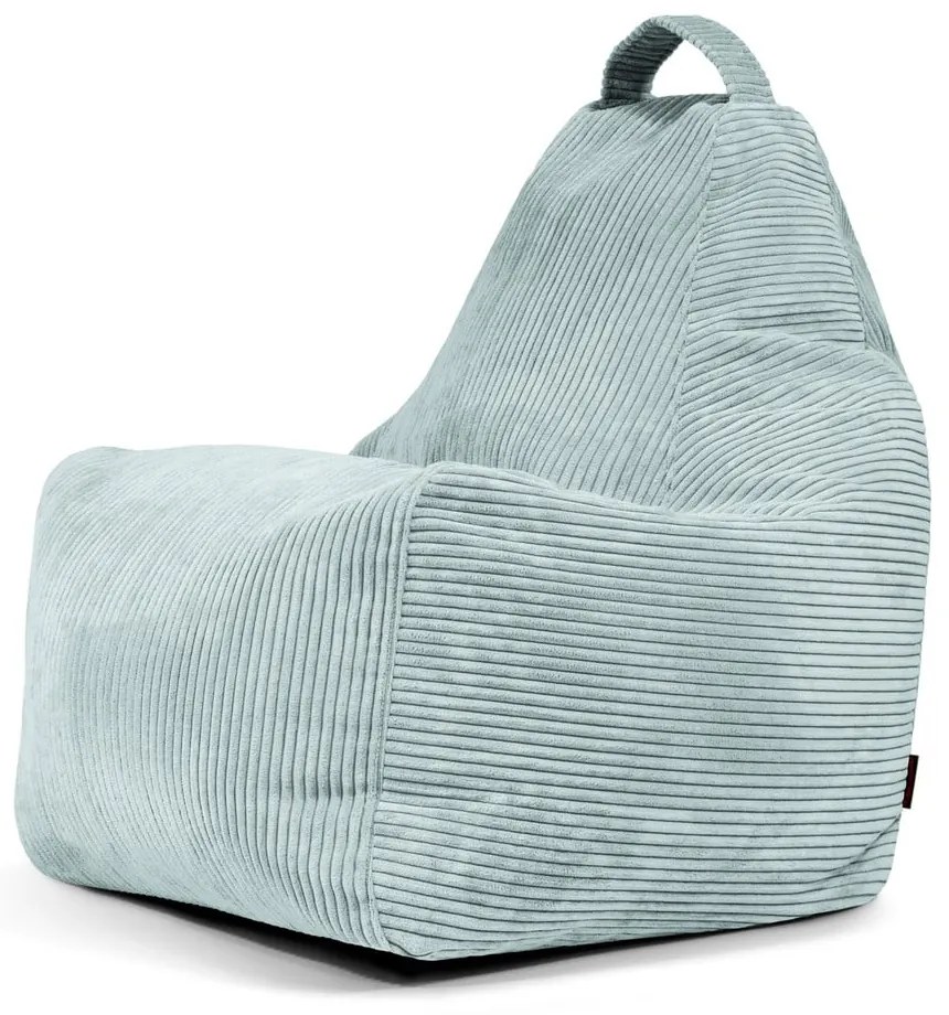 Пуф от рипсено кадифе в цвят мента Play Amuse – SLOWDOWN