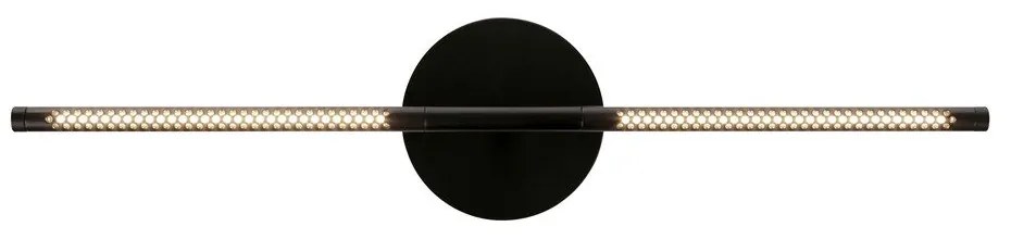 Черна метална LED затъмняваща се стенна лампа Omni Wall – UMAGE