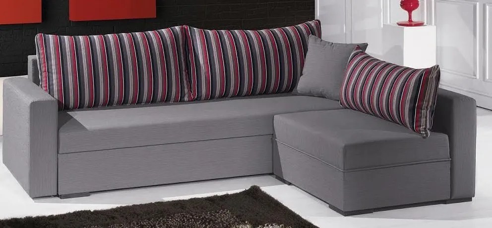 Ъгъл диван Kleio-215φ 160β-Light gray