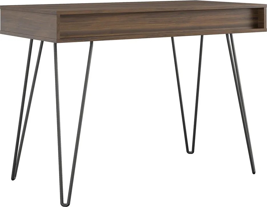 Работна маса от декор от орех 49x104 cm Concord – Novogratz