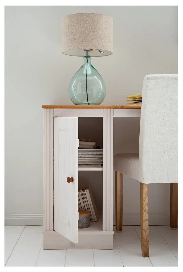 Работна маса с боров плот 50x140 cm Anita – Støraa