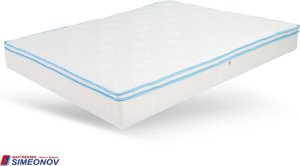 Матрак 120/190, еднолицев Лео покет + мемори пяна