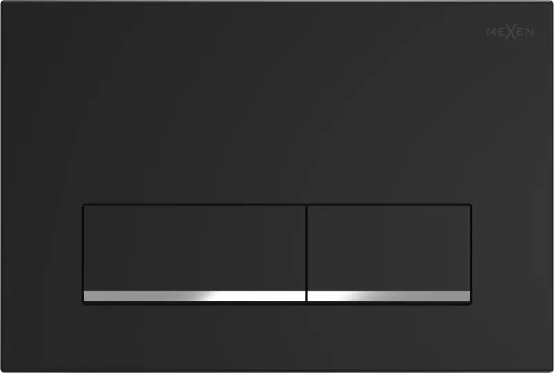 Mexen Fenix 12 бутон за промиване, черен матов - 601203