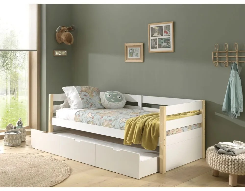 Бяло чекмедже под детското легло Margrit - Vipack