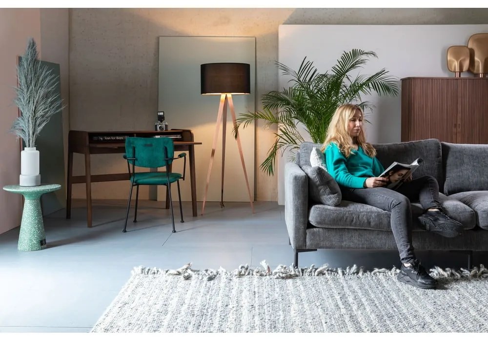 Кафяво писалище с изтеглящ се плот Barbier - Zuiver