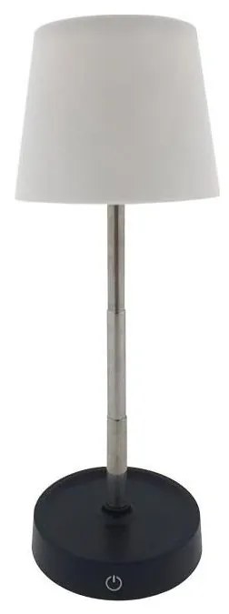 LED регулируема настолна лампа с докосване LED/3W/5V USB 800 mAh бяла