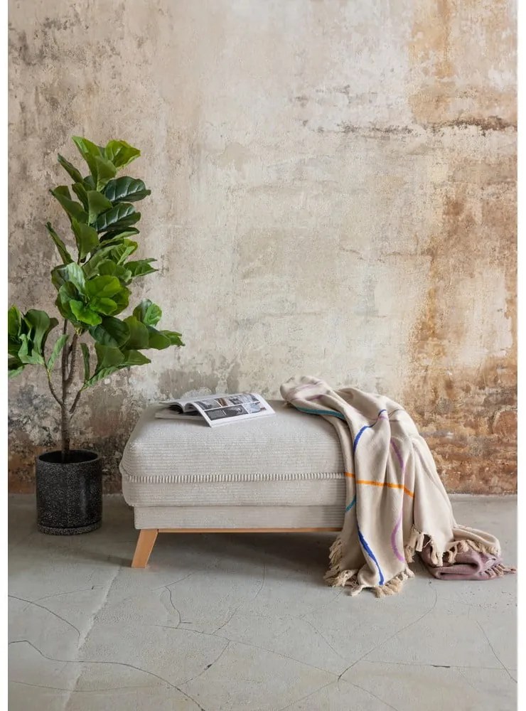 Оранжева табуретка от рипсено кадифе Tori – Bonami Selection