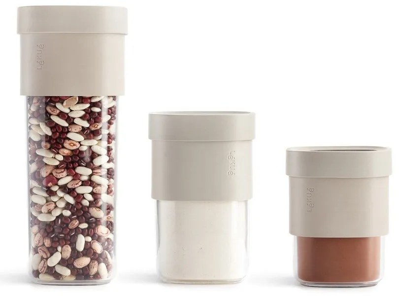 Кутии за храна в комплект от 3 бр. – Lékué