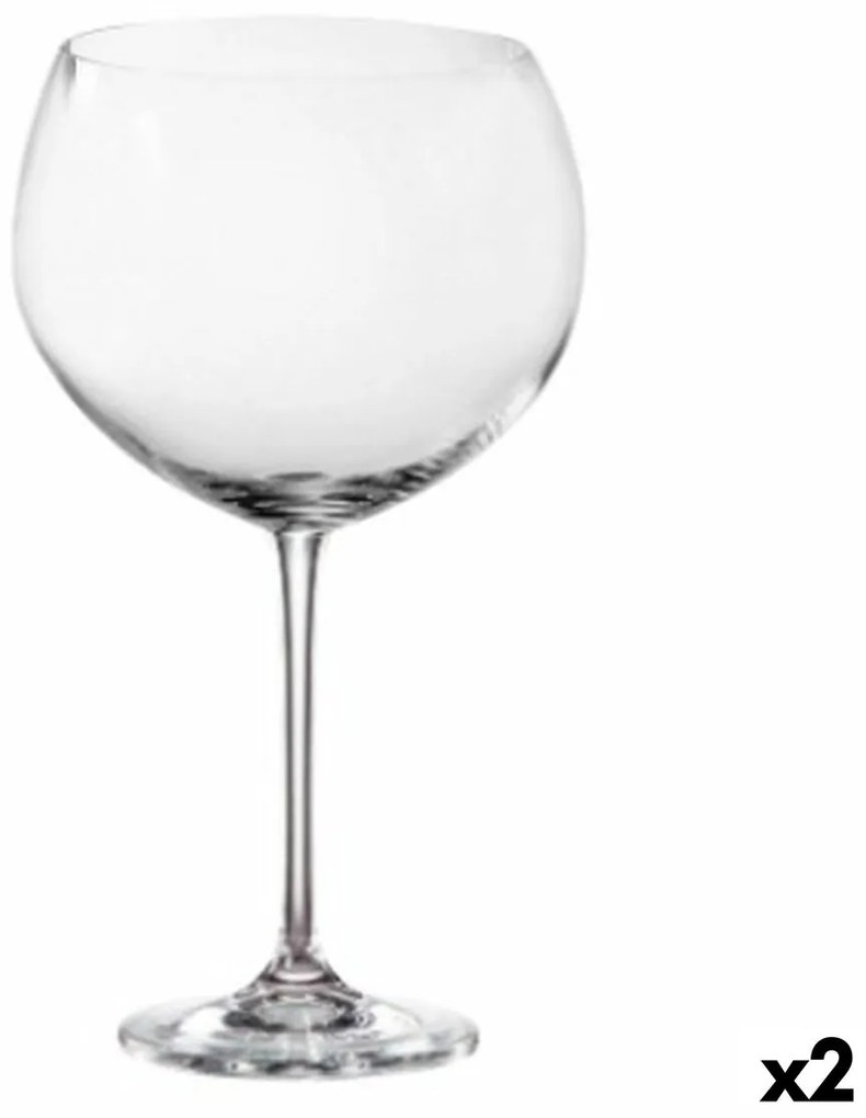 Комплект Чаши за Джин Тоник Bohemia Crystal Enebro 850 ml 4 Части (2 броя) (4 броя)
