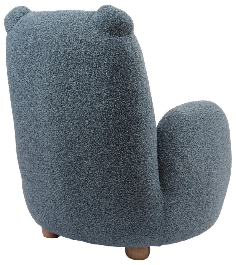 Син детски стол от букле Rocky – Vipack