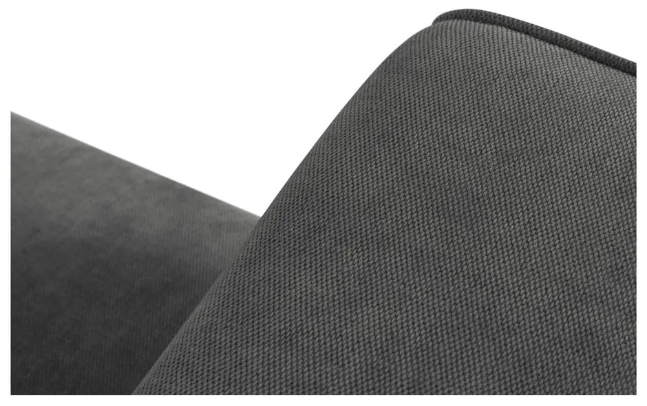 Тъмносив ъглов диван, десен ъгъл Esther – Milo Casa