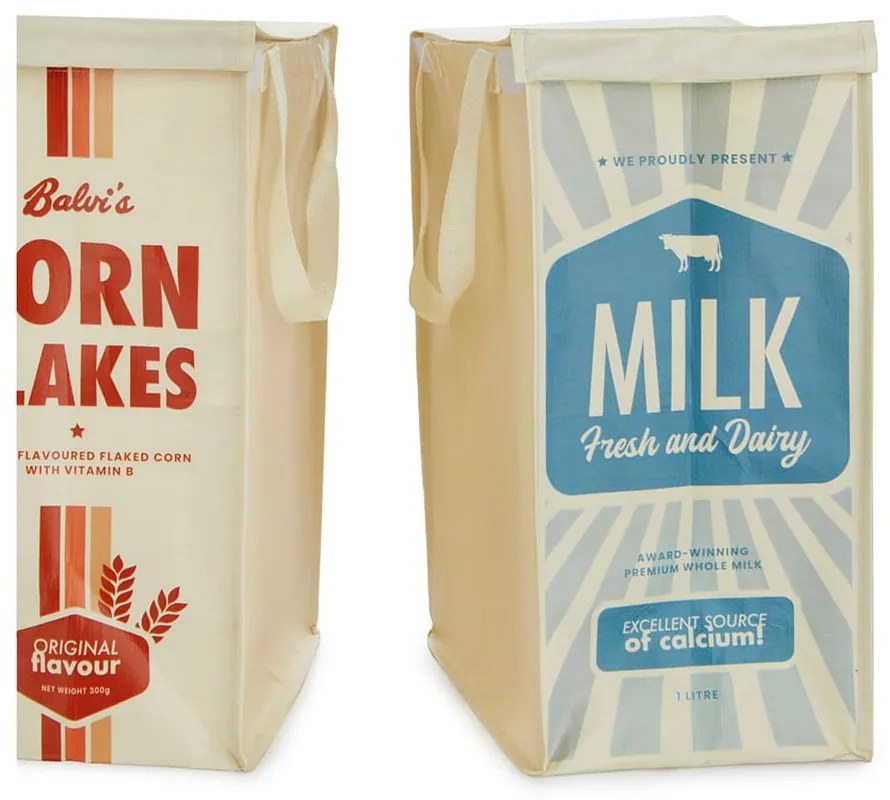 Пластмасови кошчета за отпадъци в комплект 3 бр. за рециклиране 28 l Retro – Balvi