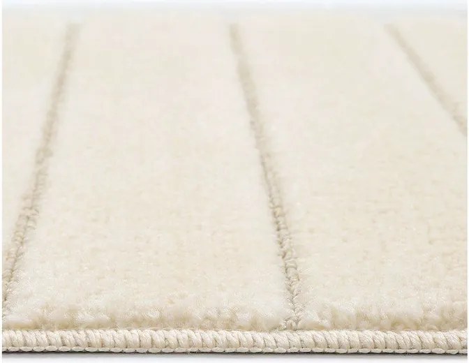Кремави килими за баня в комплект 2 бр. 50x80 cm Yeni Cizgli – Foutastic