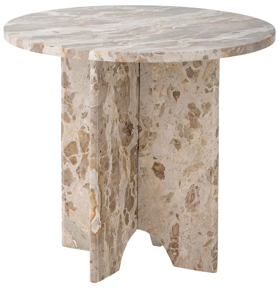 Кръгла странична маса от мрамор ø 46 cm Jasmia - Bloomingville