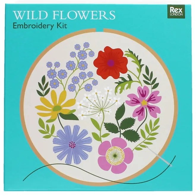 Комплект за бродиране Wild Flowers – Rex London