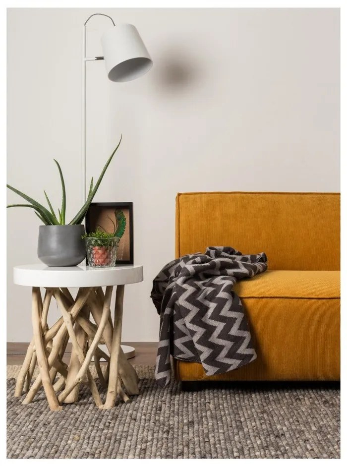 Подова лампа с бяла глава на катарама - Zuiver