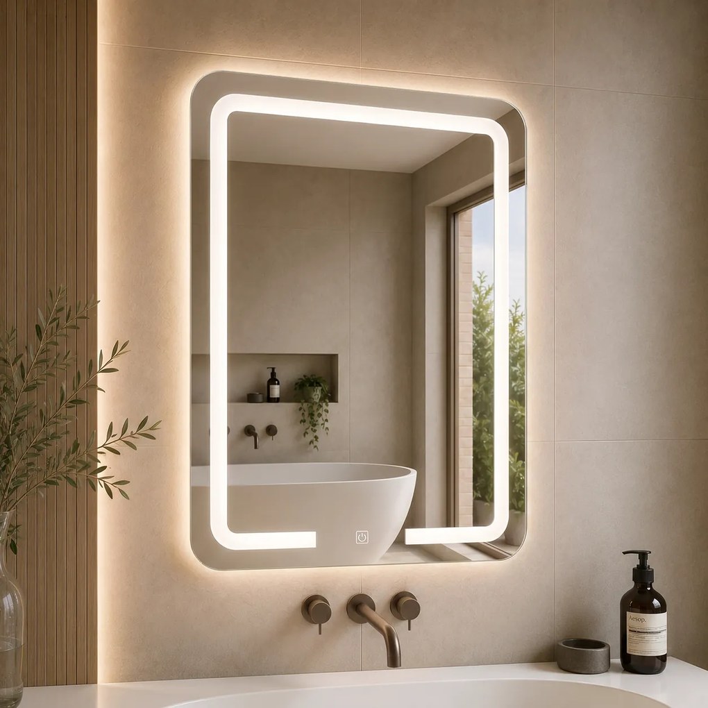 Огледало LED 60x80cm SAB-3436